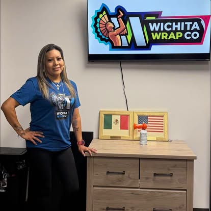 Custom printed t-shirt made at Wichita Wrap Co