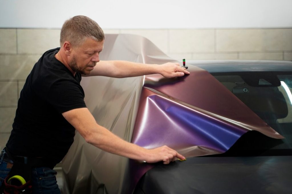 Color Shift Vinyl Wrap